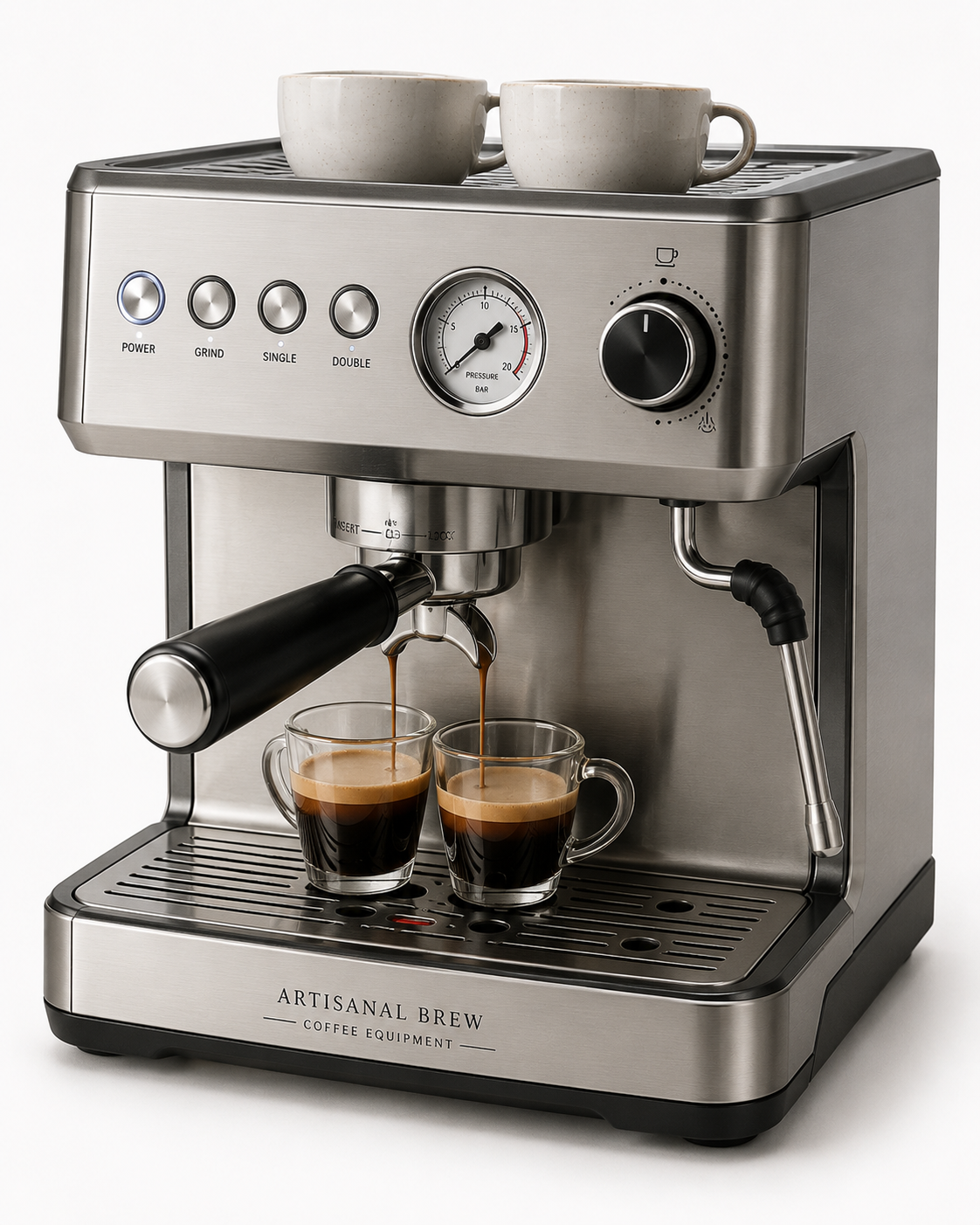 Barista Espresso Machine product photography